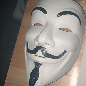 Guy Fawkes Mask 3D Printed